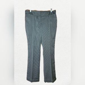 Worthington Womens Pin Striped Pants Size 10P Office Dress Pants Business Casual